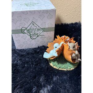 Fritz & Floyd Charming Tails "Peek-A-BOO!" Figurine  Collectible Autumn